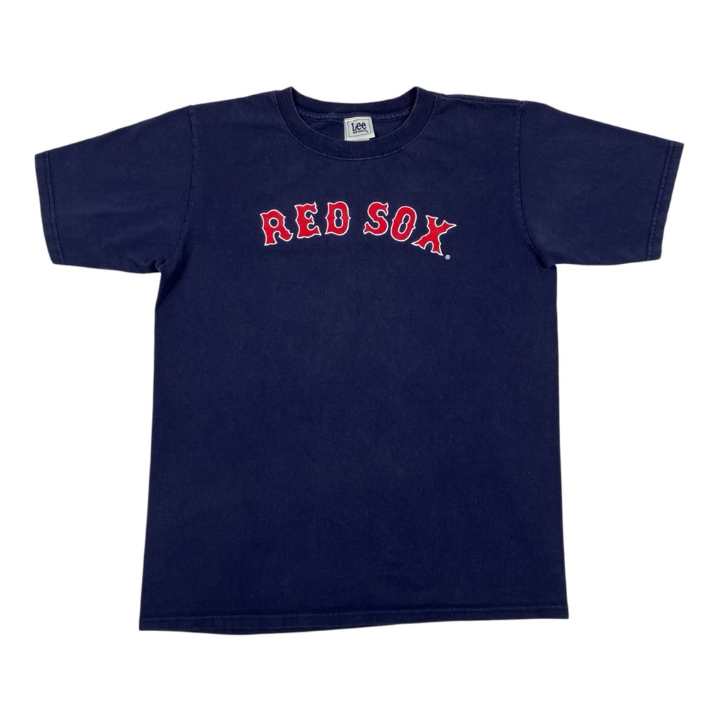 Boston Red Sox 2007 Matsuzaka T Shirt #18 Lee Sport Blue MLB Baseball Youth XL